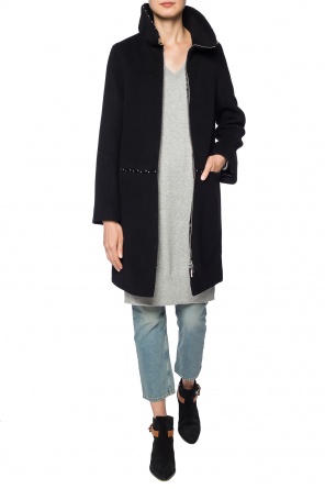 Coat studded with studs, zdjęcie 2 Coat studded with studs od Emporio Armani